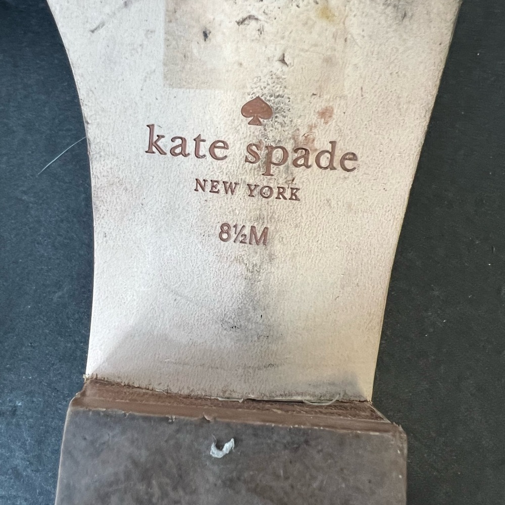 Kate Spade Berlin Woven Sandals Black, 8.5 - Picture 10 of 10